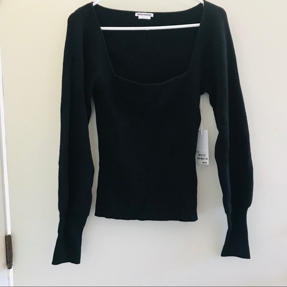Reformation Isabel Cashmere & Wool Sweater NWT!! - Picture 6 of 10